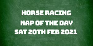 Nap of the Day - 20th Feb 2021