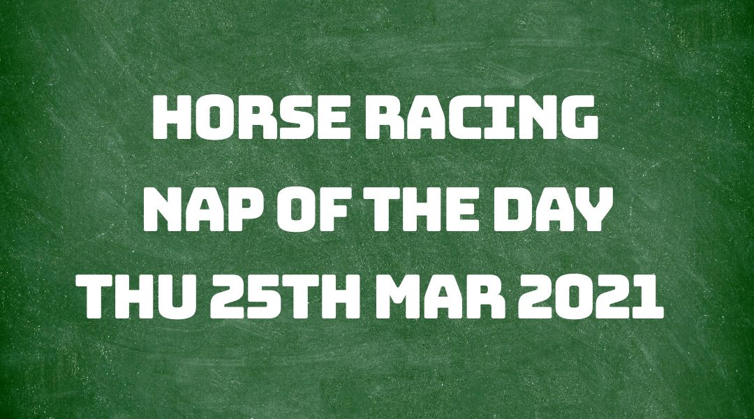 Nap of the Day - 25th March 2021