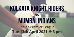 Kolkata Knight Riders vs Mumbai Indians