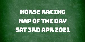 Nap of the Day - 3rd April 2021
